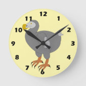Horloge Ronde Dodo Design (Recto)