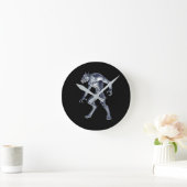 Horloge Ronde Dogman Cryptid Beast (Maison)