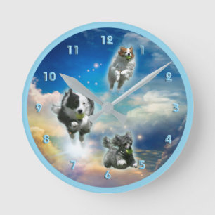 HORLOGE RONDE DOGS IN HEAVEN BALL PATROL