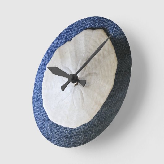 Horloge Ronde Dollar De Sable (Angle)