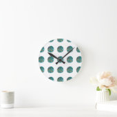 Horloge Ronde Dollar de sable Abstrait Motif Cadeau Favoriser Tu (Maison)