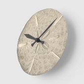 Horloge Ronde Dollar du sable (Angle)