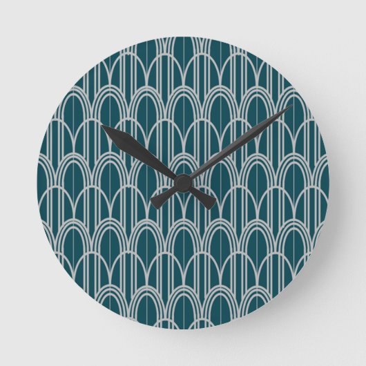 Horloge Ronde Domes Art déco (Recto)