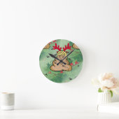 Horloge Ronde donald trump (Maison)