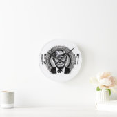 Horloge Ronde Donald Trump 45/47 (Maison)