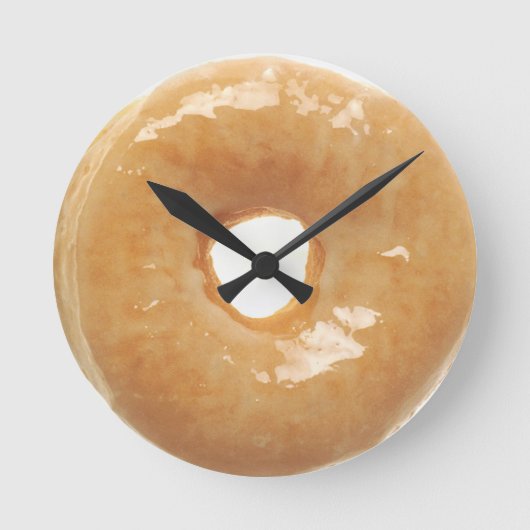 Horloge Ronde Donut glacé (Recto)