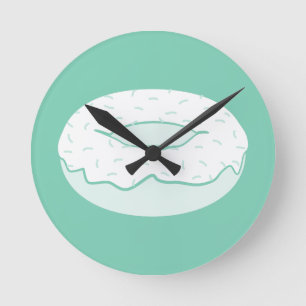 Horloge Ronde donut sprink