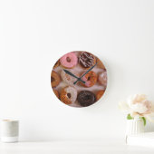 HORLOGE RONDE DONUTS ! (Maison)