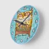 Horloge Ronde Dormir plus vite (Angle)