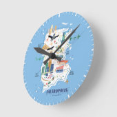 Horloge Ronde Dossier de l'étude Metropolis Story Book (Angle)