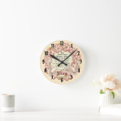 Horloge Ronde Doves du 50e anniversaire (Maison)