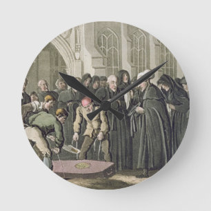 Horloge Ronde Dr. Syntax à l'enterrement de son épouse, de 'à