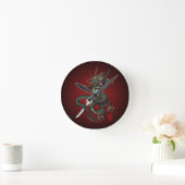 Horloge Ronde Dragon (Maison)