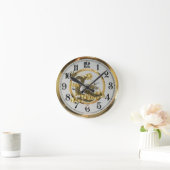 Horloge Ronde Dragon (Maison)