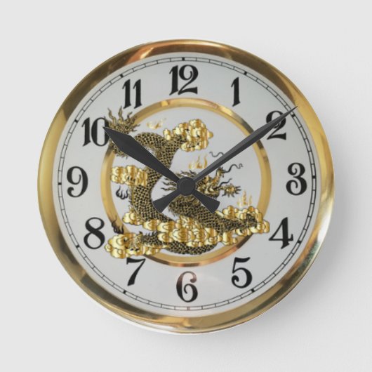 Horloge Ronde Dragon (Recto)