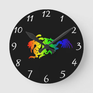 Horloge Ronde Dragon