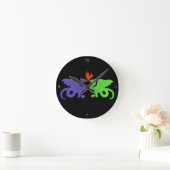 Horloge Ronde Dragon Clock (Maison)