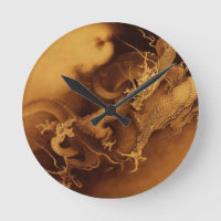 Dragon Fantasy Art Clock