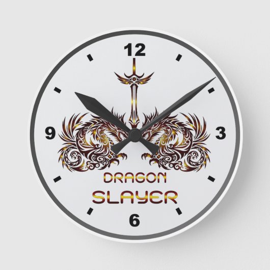 Horloge Ronde Dragon Slayer of Clock (Recto)