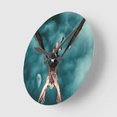 Horloge Ronde Dragon Song (Angle)