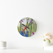 Horloge Ronde Dragonflies été (Maison)