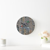 Horloge Ronde Drake Mallard en vol (Maison)