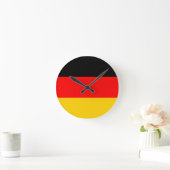 Horloge Ronde Drapeau Allemagne (Maison)
