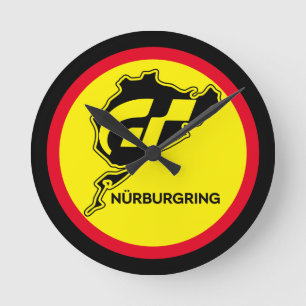 Horloge Ronde Drapeau allemand Gran Turismo GT Allemagne