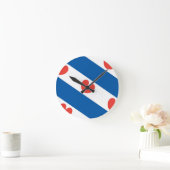 Horloge Ronde Drapeau de la Frise (Maison)