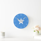 Horloge Ronde Drapeau de la Somalie (Maison)