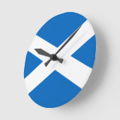 Horloge Ronde Drapeau de l'Ecosse - Bratach na h-Alba (Angle)