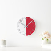 Horloge Ronde Drapeau de Malte (Maison)