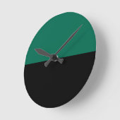 Horloge Ronde Drapeau de Texel (Angle)
