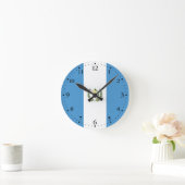 Horloge Ronde Drapeau du Guatemala (Maison)