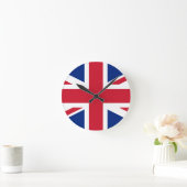 Horloge Ronde Drapeau du Royaume-Uni (Maison)