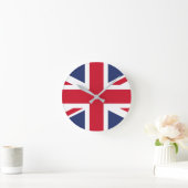 Horloge Ronde Drapeau du Royaume-Uni (Maison)
