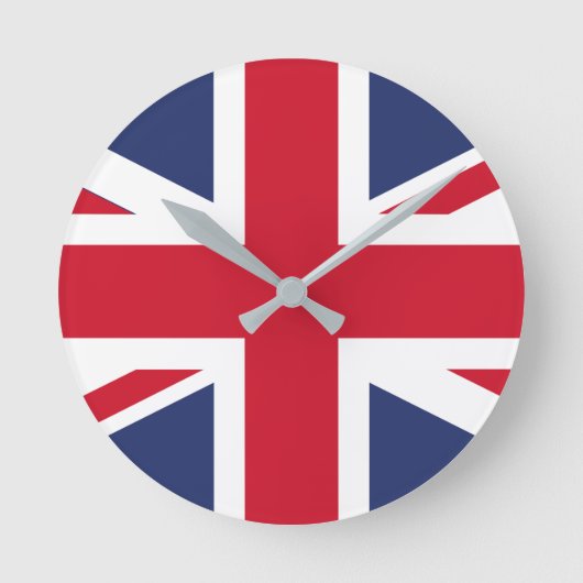 Horloge Ronde Drapeau du Royaume-Uni (Recto)