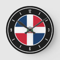 Drapeau République Dominicaine élégant