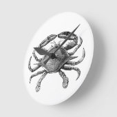 Horloge Ronde Drawing de Vintage (Angle)