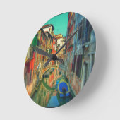 Horloge Ronde Dream de Venise (Angle)