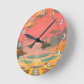 Horloge Ronde Dream World (Angle)