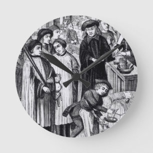 Horloge Ronde Droits sur des vins, accordés au chapitre de