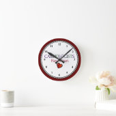 Horloge ronde du cardiologue (Maison)