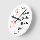 Horloge Ronde Dubai (Angle)