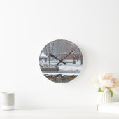 Horloge Ronde Duck Pond à Ste. Marie Du Lac (Maison)