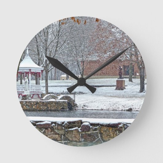 Horloge Ronde Duck Pond à Ste. Marie Du Lac (Recto)