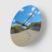 Horloge Ronde Dunes de sable (Angle)