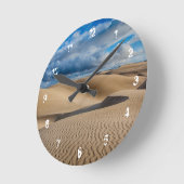 Horloge Ronde Dunes infinies (Angle)