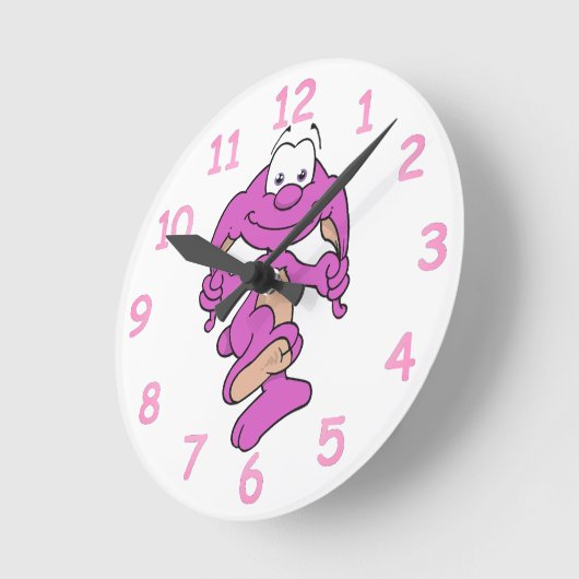 Horloge Ronde Dweeblings 24h/24 (Angle)