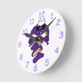 Horloge Ronde Dweeblings 24h/24 (Angle)